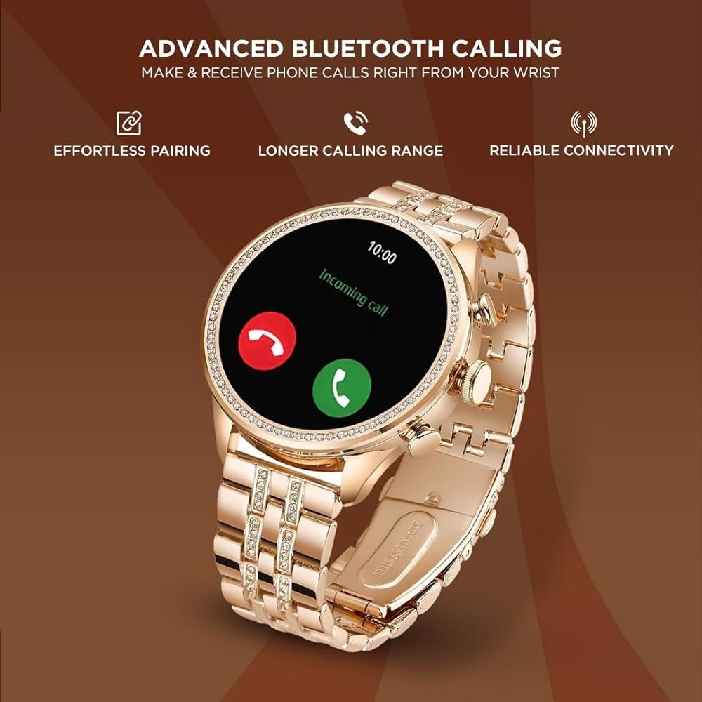 Gen 9 Rose Gold Smartwatch – Where Jewelry Meets Technology