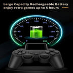 S10 Wireless Digital Game Player with Gamepad Controller & Built-in Screen | Retro Gaming Console | Plug & Play