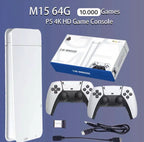 4K Game Stick Pro with 2.4G Wireless Controllers | Plug & Play Retro Gaming Console | HDMI TV Game Stick