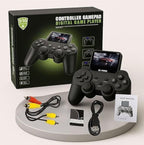 S10 Wireless Digital Game Player with Gamepad Controller & Built-in Screen | Retro Gaming Console | Plug & Play