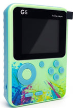 G5 Retro Handheld Game Console | Built-in Classic Games | Rechargeable Portable Video Game Player for Kids & Adults